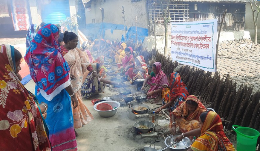 ব্যতিক্রমধর্মী রান্না প্রতিযোগিতা শ্যামনগরে