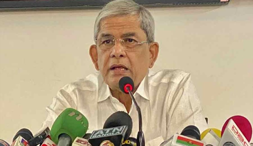 শারীরিক অবস্থার উন্নতি হলে খালেদা জিয়াকে বিদেশে নেওয়া যাবে : মির্জা ফখরুল