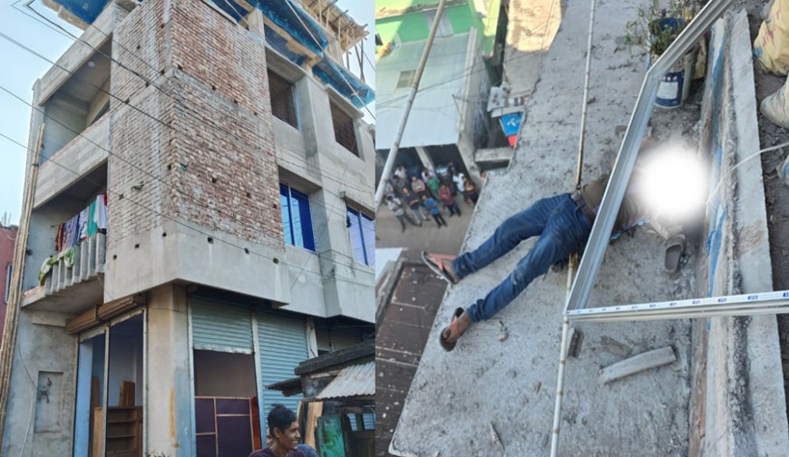 হাই-ভোল্টেজ বিদ্যুতে শ্রমিকের মৃত্যু