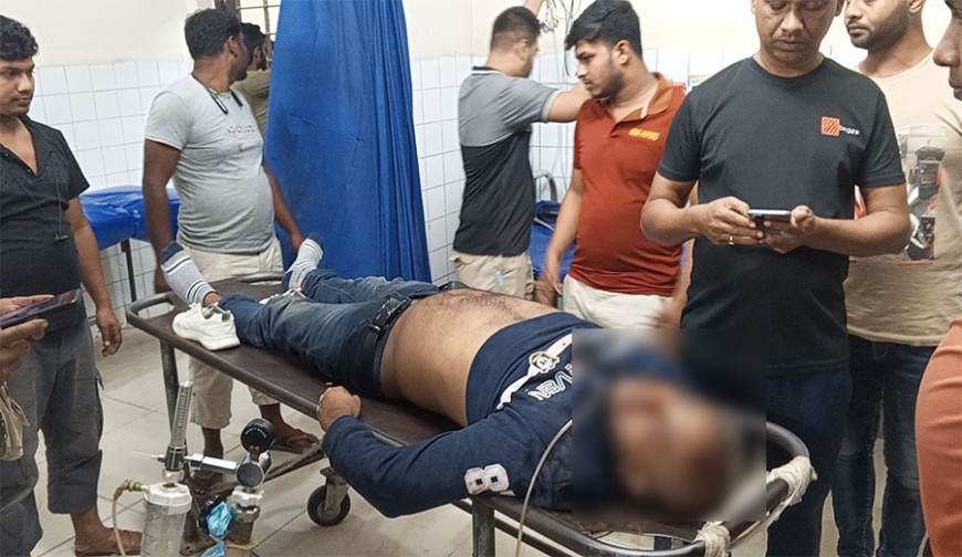 ঝিকরগাছায় মোটরসাইকেল দুর্ঘটনায় স্বামী নিহত, স্ত্রী আহত