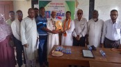 ভালোবাসা ও শ্রদ্ধায় শিক্ষক মহিতোষ ঘোষের বিদায়