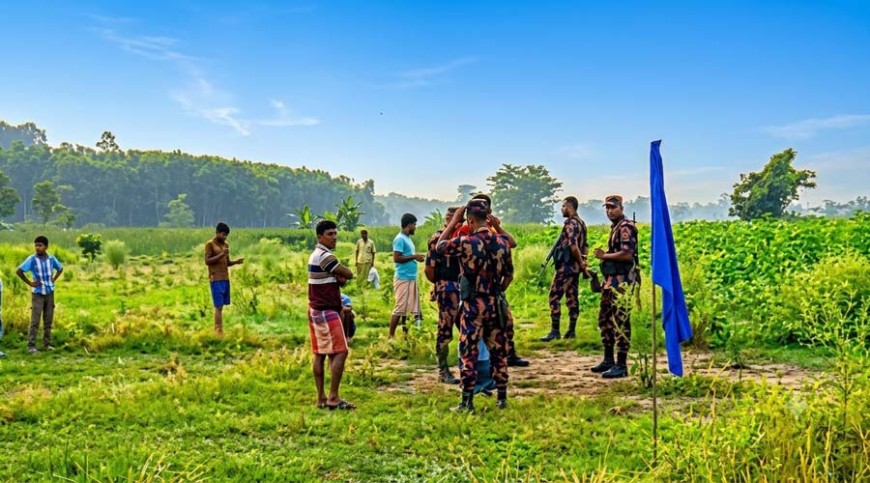 বিএসএফের গুলিতে বাংলাদেশি আহত, পাল্টা জবাব বিজিবির