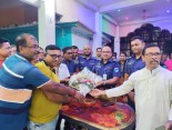 দেবহাটায় পূজামণ্ডপ পরিদর্শনে সাতক্ষীরা পুলিশ সুপার