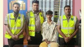 নাভারনে গাঁজাসহ যুবক আটকের দাবি, মোটরসাইকেল জব্দ