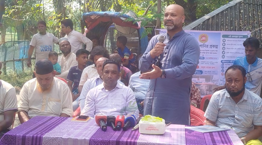 লবণাক্ত পানি থেকে নিষ্কৃতি মিললো শ্যামনগরের দুই গ্রামের মানুষের