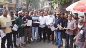 মাগুরায় স্বেচ্ছাসেবক দলের লিফলেট বিতরণ