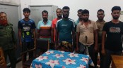 সুন্দরবনে বন বিভাগের অভিযান: নৌকা ও মাছসহ ৮ জেলে গ্রেপ্তার