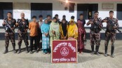 সীমান্ত পারাপারের সময় মহেশপুরে ১২ বাংলাদেশি আটক