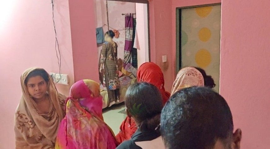 ভাসুরের বাড়িতে গিয়ে লাশ হলেন গৃহবধূ