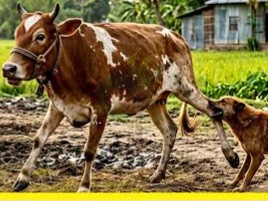 জলাতঙ্কে গরুর মৃত্যু, দুধের প্রসাদ খেয়ে টিকা নিলেন সাড়ে চারশ' জন