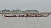 মধুমতীতে নৌকা বাইচ