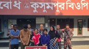 মহেশপুর সীমান্তে ভারতে যাওয়ার চেষ্টাকালে নারীসহ ৫ বাংলাদেশি আটক