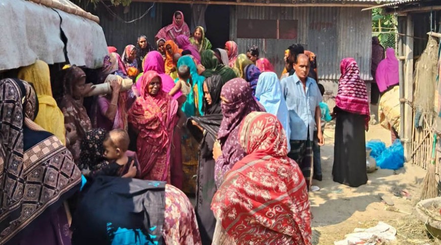 পানির পাম্পের সুইচ দিতে গিয়ে বিদ্যুৎস্পৃষ্টে গৃহবধূর মৃত্যু