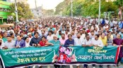 ‘দেশবিরোধী ষড়যন্ত্রের’ প্রতিবাদে বিএনপির বিক্ষোভ মিছিল