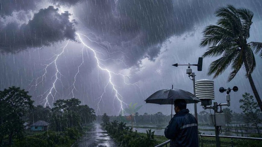 ঘূর্ণিঝড় 'অর্ণব’-এর প্রভাবে বৃষ্টি হতে পারে আজ