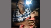 হাসপাতাল থেকে ছাড়পত্র নিয়ে স্ত্রী-সন্তানকে দাফন করলেন আহত ফারুক