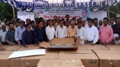 ইবির নয় হল ও সাংবাদিকদের সংগঠনকে ছাত্রদলের ফ্রিজ উপহার