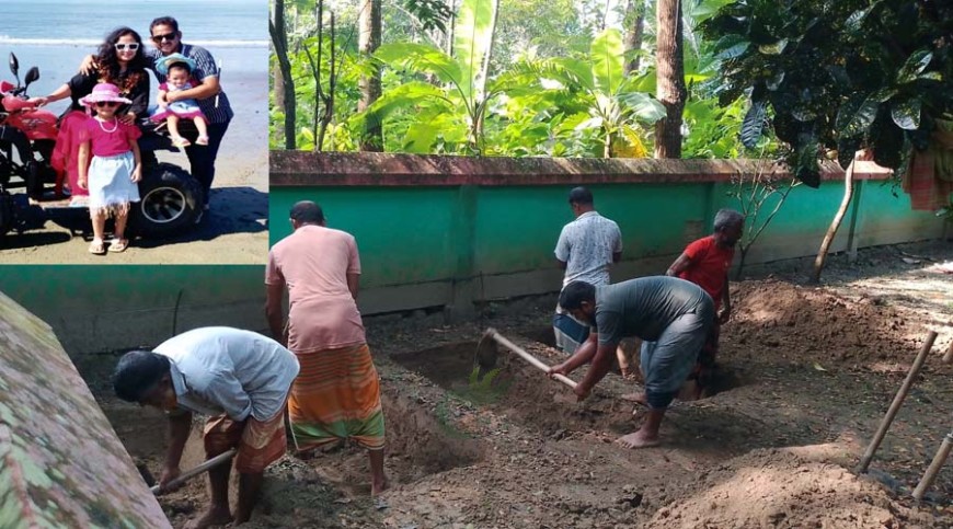 ১১ দিন পর মণিরামপুরে পৌঁছালো একই পরিবারের চারজনের মরদেহ