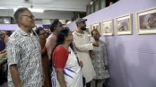 মোহনের রঙ-তুলিতে শ্রমজীবী মানুষের জীবনযাত্রা
