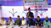দুর্গাপূজা উপলক্ষ্যে ঝিকরগাছায় মতবিনিময় সভা