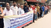 যশোরে ৩০ হাজার টাকা ন্যূনতম মজুরির দাবিতে শ্রমিক সমাবেশ