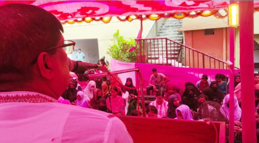 হাজী মোতালেব মহিলা ডিগ্রি কলেজে নবীনবরণ