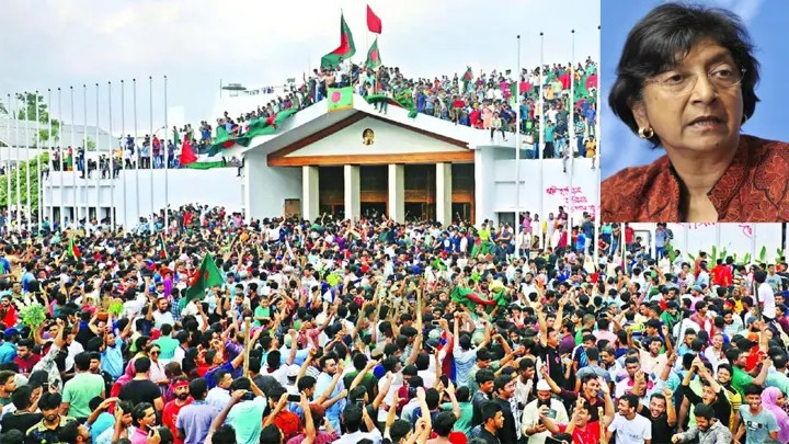 হাসিনার দুঃশাসন সম্পর্কে নাভি পিল্লাইয়ের মন্তব্য