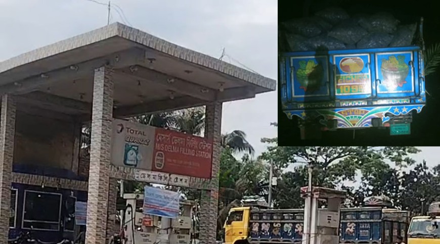 ডিজেলে পানি মেশাচ্ছে ডেলমা ফিলিং স্টেশন!