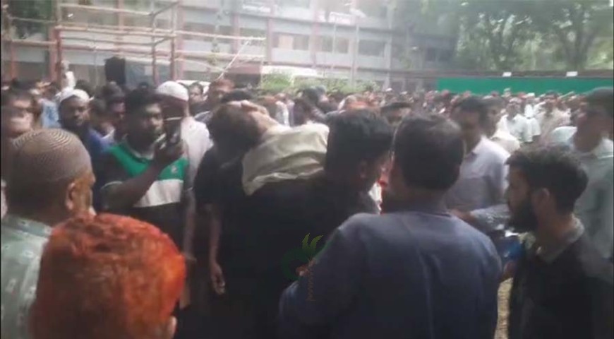 আলমডাঙ্গায় ফুয়েল কার্ড নিতে গিয়ে স্ট্রোকে মৃত্যু