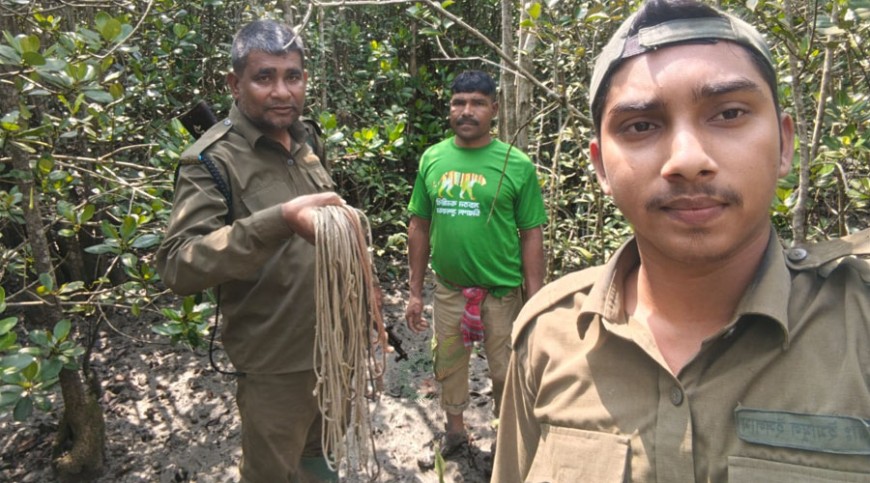 হরিণ শিকারের ২৫টি ফাঁদ উদ্ধার