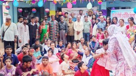 বিশেষ চাহিদাসম্পন্ন শিশুদের অংশগ্রহণে বর্ষবরণ উদযাপন