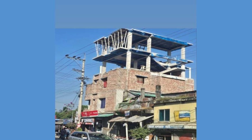 কেশবপুরে অবৈধভাবে নির্মীয়মাণ ভবন ভেঙে ফেলার নির্দেশ