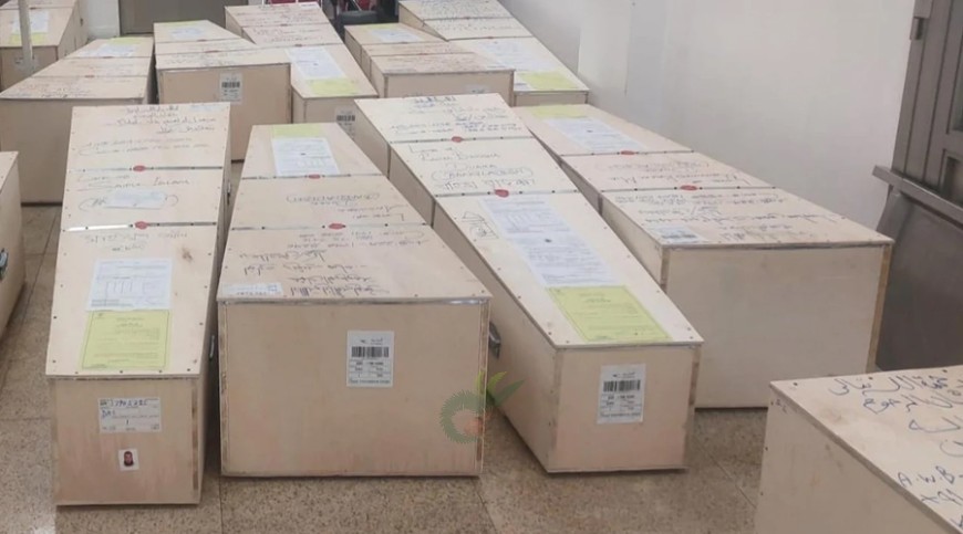 দেশে ফিরলো ৩৪ প্রবাসীর লাশ