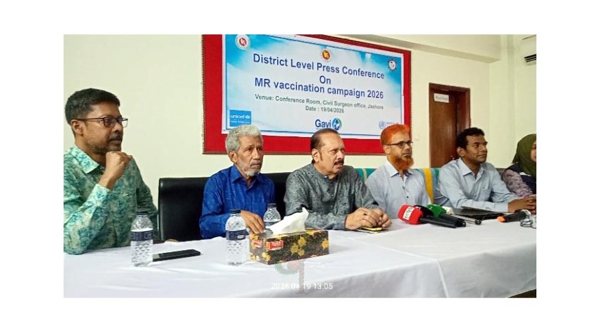 যশোরে কাল থেকে দ্বিতীয় ধাপের হাম-রুবেলা টিকাদান শুরু