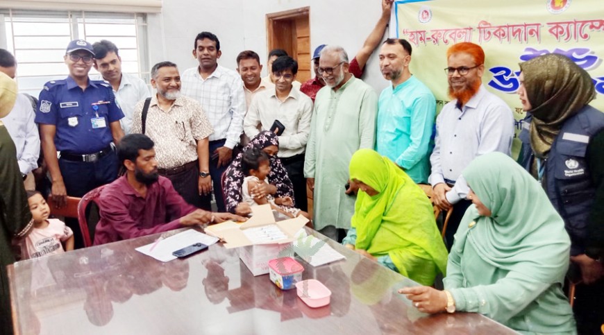 যশোরে টিকাদান ক্যাম্পেইন উদ্বোধন, কেন্দ্র দুই হাজার ২৮০