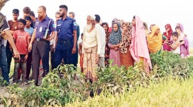 শার্শায় ধানক্ষেত থেকে অজ্ঞাত ব্যক্তির মরদেহ উদ্ধার