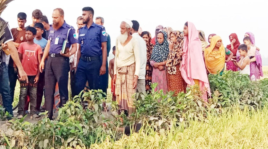 শার্শায় ধানক্ষেত থেকে অজ্ঞাত ব্যক্তির মরদেহ উদ্ধার