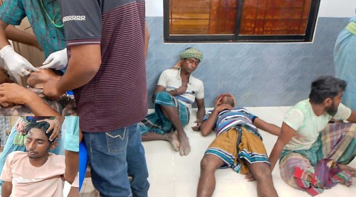 শৈলকুপায় সংঘর্ষে কৃষক নিহত, আহত ১০