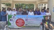 প্রতিবন্ধীদের মাঝে হুইলচেয়ার বিতরণ