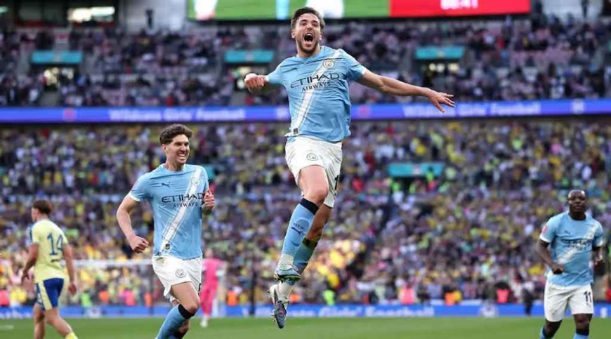 পাঁচ মিনিটের ম্যাজিকে ম্যানসিটির ফাইনাল নিশ্চিত