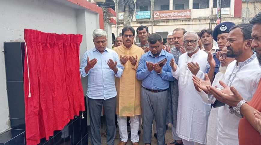 সড়ক সংস্কার কাজের উদ্বোধন, বর্ষায় জলাবদ্ধতা কমানোর প্রতিশ্রুতি প্রতিমন্ত্রীর