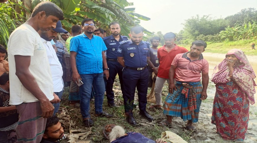তালায় নদীর পাড় থেকে মরদেহ উদ্ধার