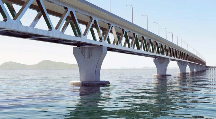 দৌলতদিয়া পয়েন্টে দ্বিতীয় পদ্মাসেতু
