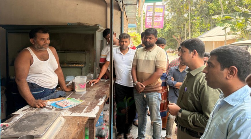 শ্রীপুরে তিন প্রতিষ্ঠানকে জরিমানা