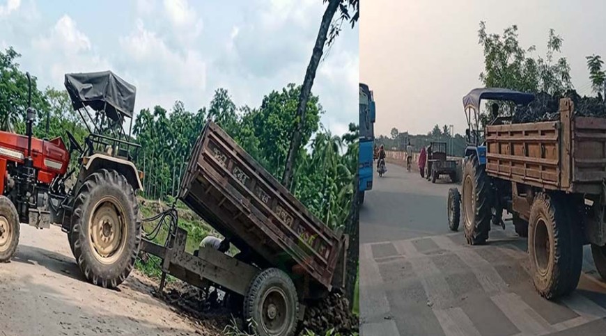 ঝিকরগাছায় অবৈধভাবে মাটি কাটা চলছেই