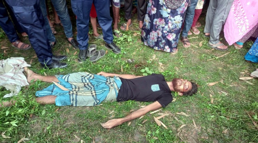 ঝিকরগাছায় যুবকের রক্তাক্ত লাশ উদ্ধার