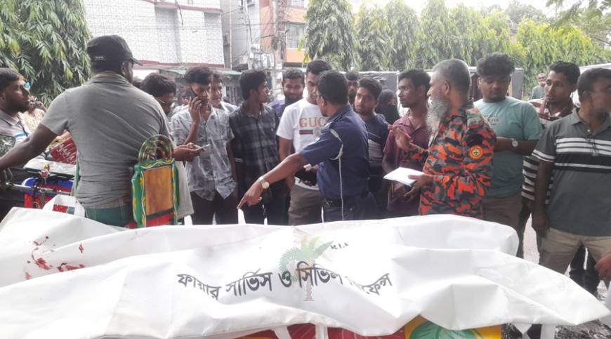 চেকপোস্ট দেখে পালাতে গিয়ে বাসের চাকায় পিষ্ট হয়ে তরুণের মৃত্যু