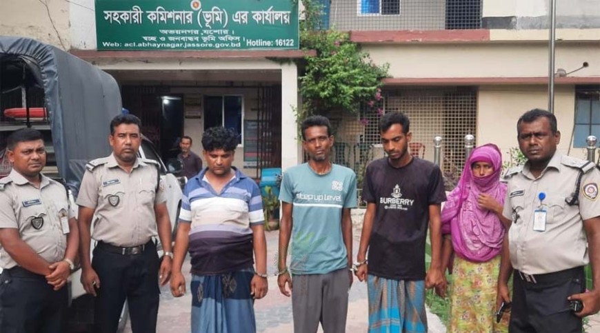 অভয়নগরে পাঁচ মাদকসেবীর জেল-জরিমানা
