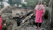 আগুনে সর্বস্বান্ত বাকপ্রতিবন্ধীর পরিবার