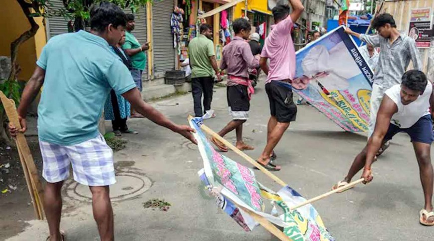 পশ্চিমবঙ্গে ভোট-পরবর্তী সহিংসতায় নিহত ৪